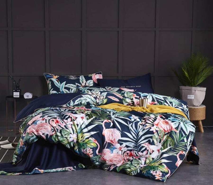 3D Flower 7043 Bed Pillowcases Quilt