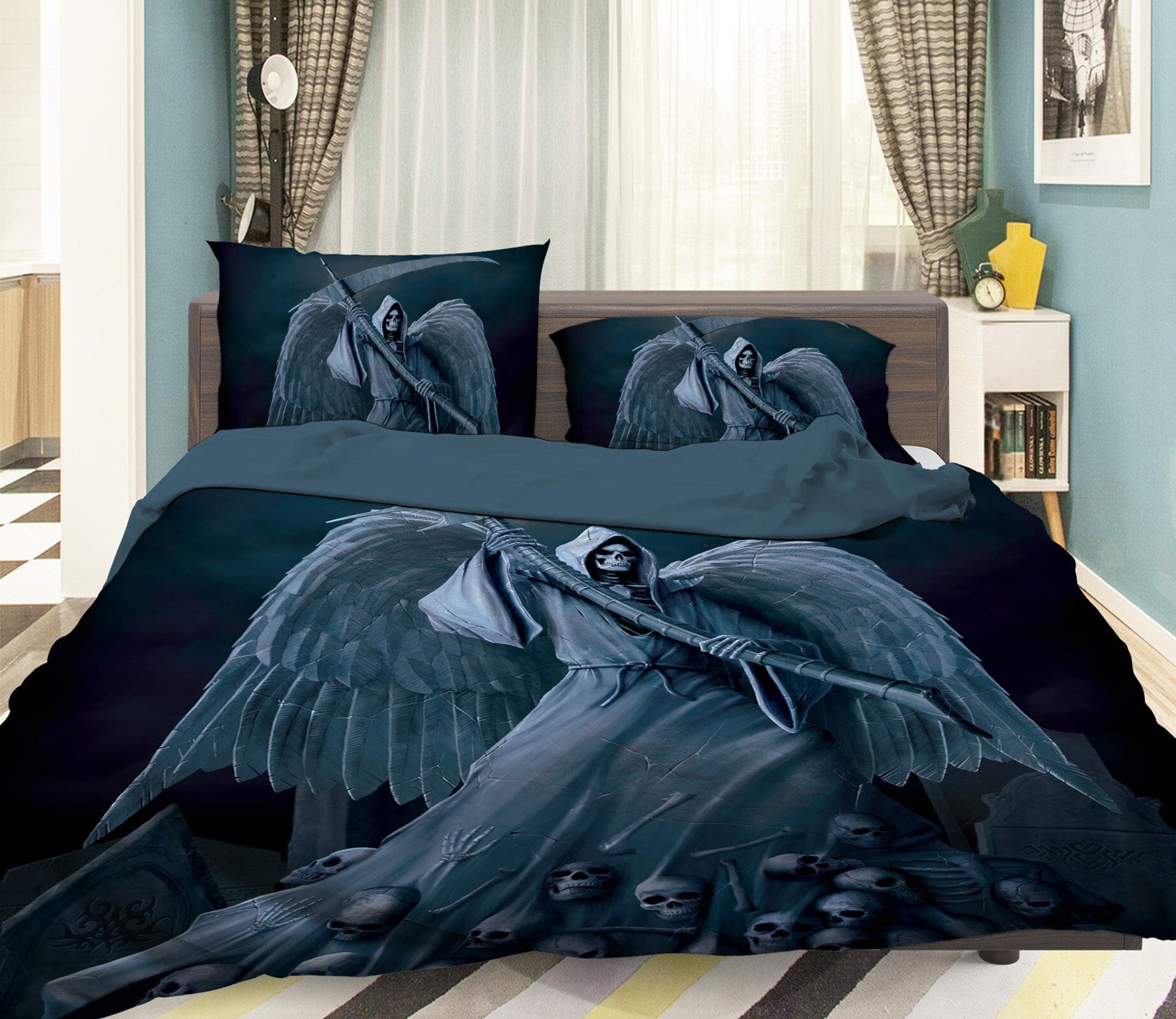 3D Death On A Hold 038 Bed Pillowcases Quilt Exclusive Designer Vincent Quiet Covers AJ Creativity Home 