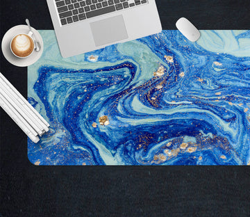 3D Blue Texture 18014 Desk Mat