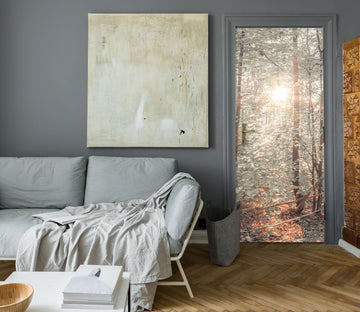 3D Sunshine Trees 5079 Assaf Frank Door Mural