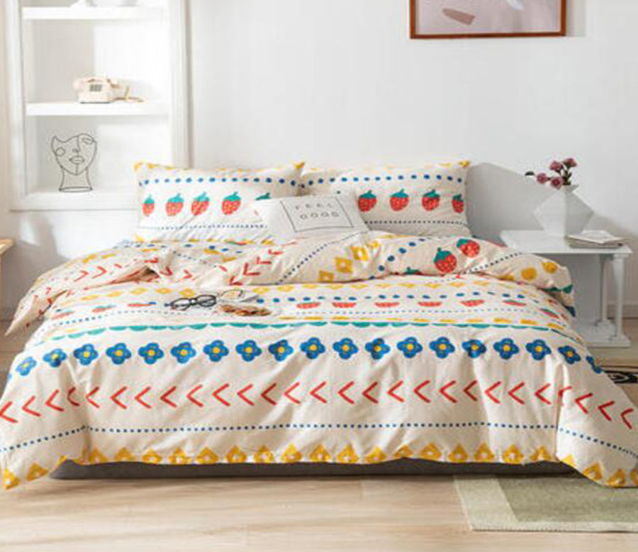 3D Flower Pattern Totem 30042 Bed Pillowcases Quilt