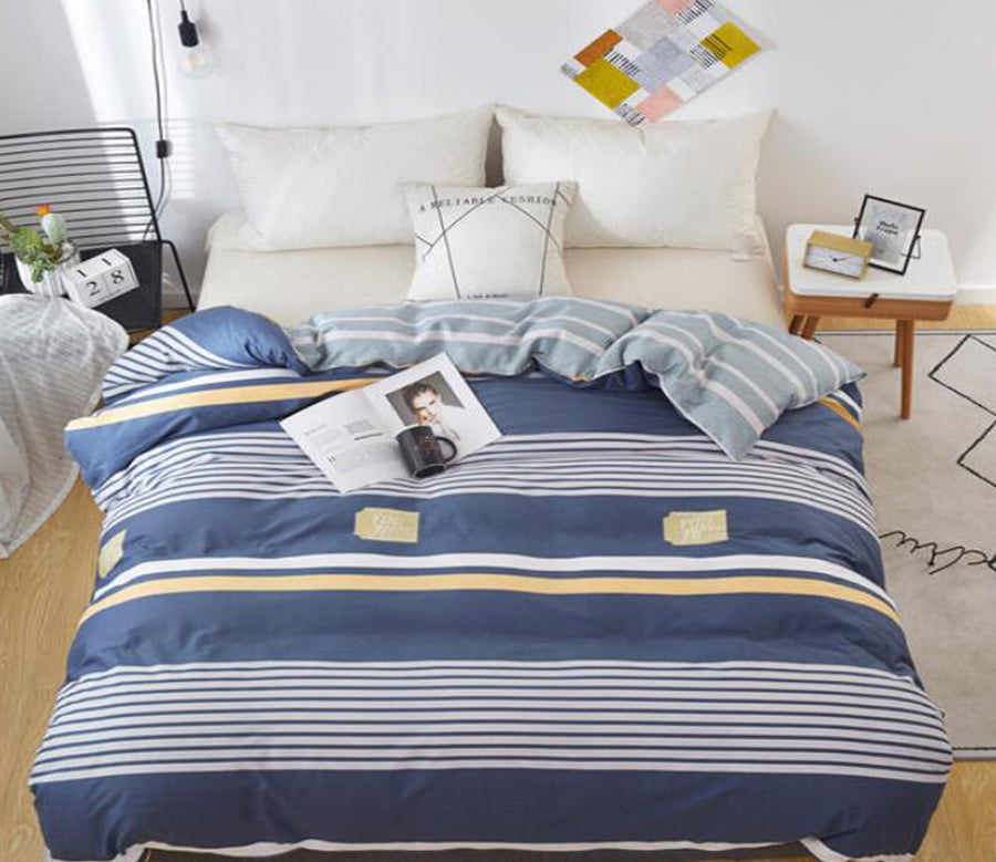 3D Horizontal Bar 3026 Bed Pillowcases Quilt
