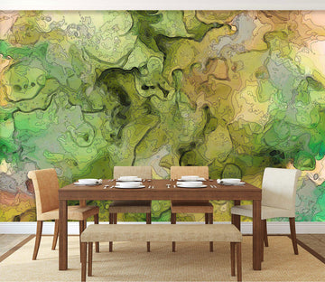 3D Green Texture 91120 Alius Herb Wall Mural Wall Murals