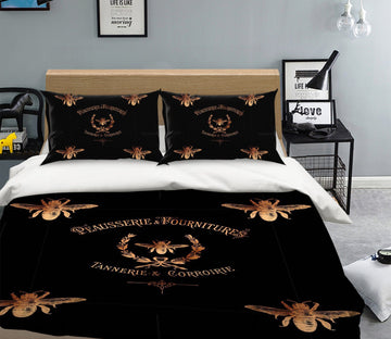 3D Bee Insect 141 Uta Naumann Bedding Bed Pillowcases Quilt Quiet Covers AJ Creativity Home 