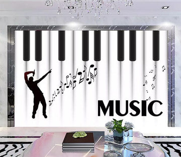 3D Piano Dance 2391 Wall Murals Wallpaper AJ Wallpaper 2 