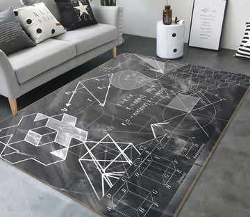 3D Three-Dimensional 36163 Non Slip Rug Mat