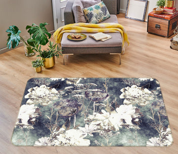 3D Flower 33031 Non Slip Rug Mat