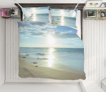 3D Sun Beach Sea 1031 Assaf Frank Bedding Bed Pillowcases Quilt Quiet Covers AJ Creativity Home 