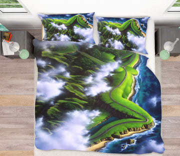 3D Oasis 86050 Jerry LoFaro bedding Bed Pillowcases Quilt