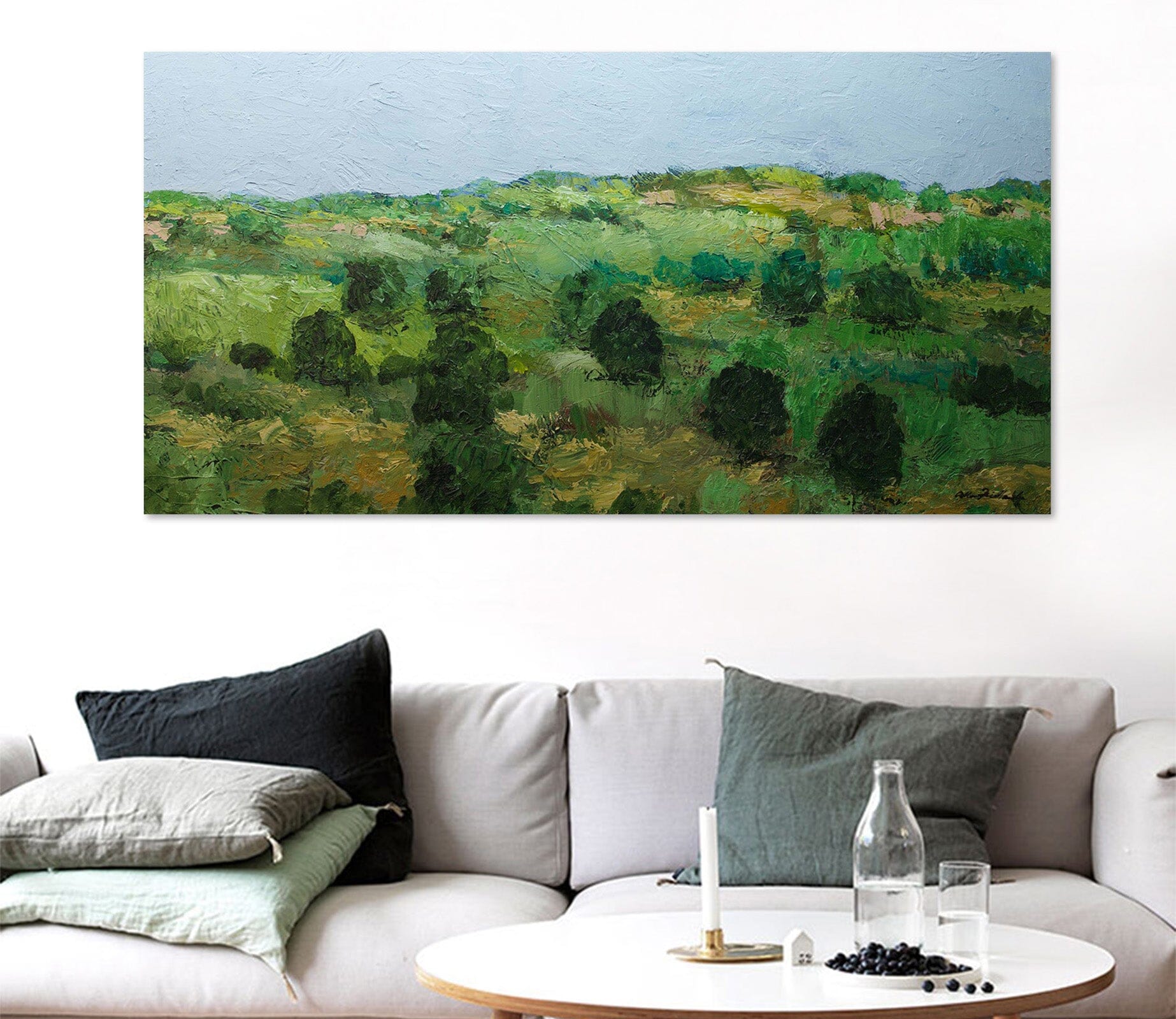3D Green Forest 207 Allan P. Friedlander Wall Sticker Wallpaper AJ Wallpaper 2 
