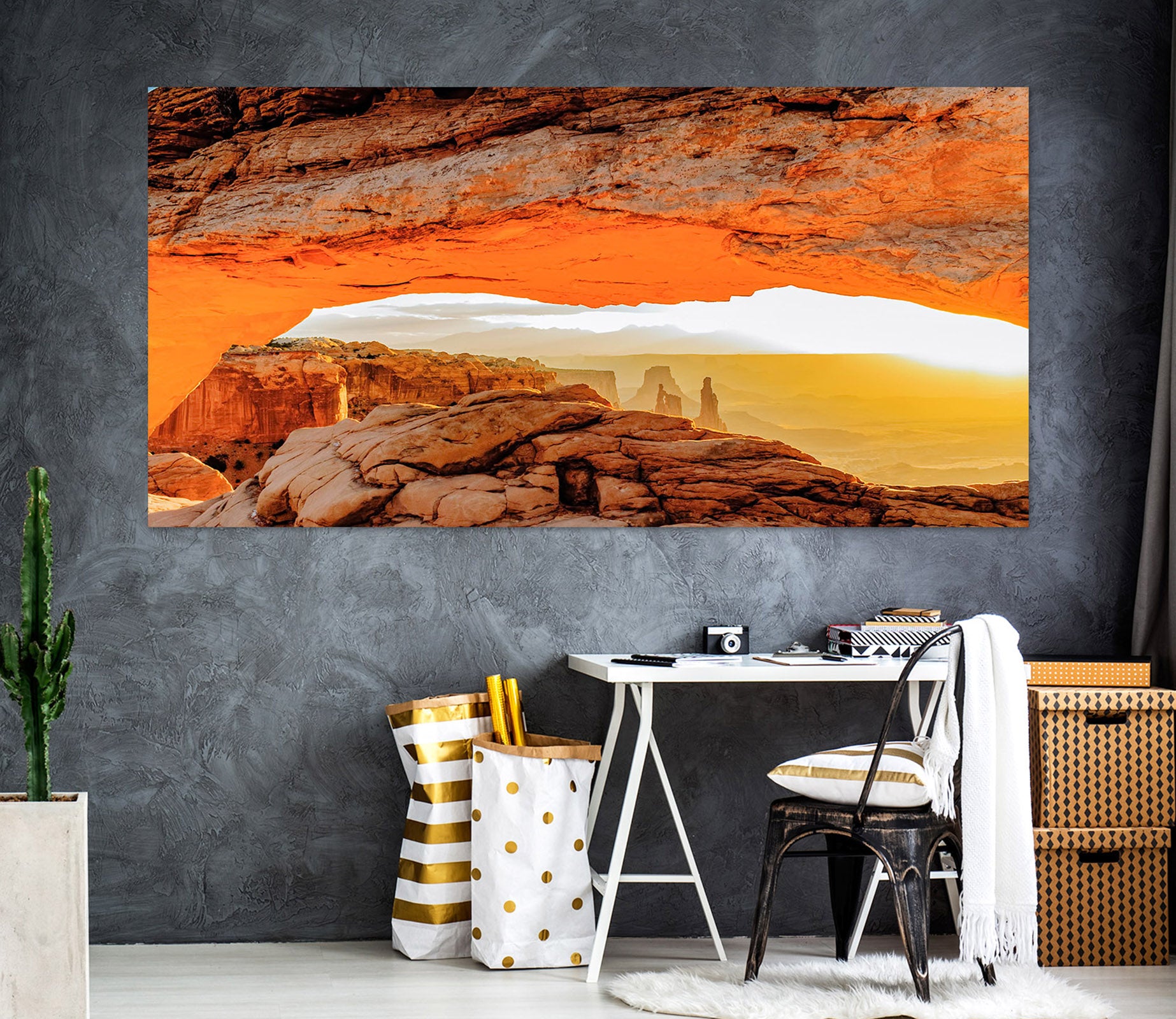 3D Mountain Stone 4027 Beth Sheridan Wall Sticker