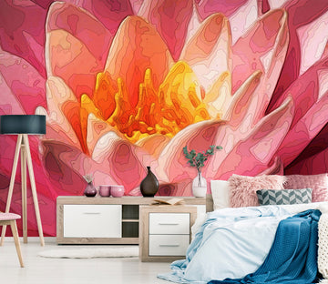 3D Flower Texture 9159 Alius Herb Wall Mural Wall Murals
