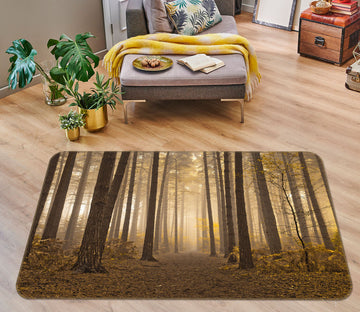 3D Tree Trunk Woods 83206 Assaf Frank Rug Non Slip Rug Mat