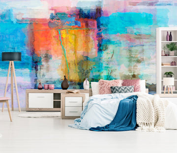 3D Blue Graffiti 1507 Michael Tienhaara Wall Mural Wall Murals Wallpaper AJ Wallpaper 2 