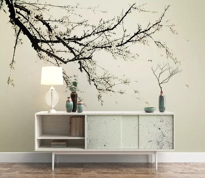 3D Black Branches 1732 Wall Murals Wallpaper AJ Wallpaper 2 