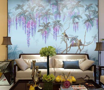 3D Purple Grapes WC1342 Wall Murals