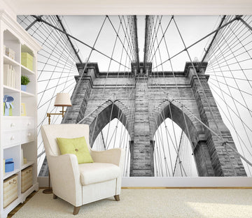 3D New York Bridge 022 Wall Murals Wallpaper AJ Wallpaper 2 