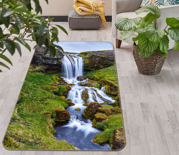 3D Small Waterfall 26156 Non Slip Rug Mat