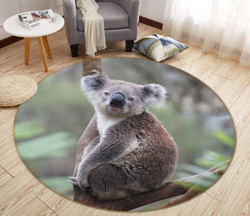 3D Koala 82246 Animal Round Non Slip Rug Mat
