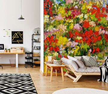 3D Painted Wild Flowers 192 Allan P. Friedlander Wall Mural Wall Murals Wallpaper AJ Wallpaper 2 