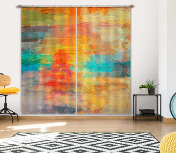 3D Beautiful Sunset 228 Michael Tienhaara Curtain Curtains Drapes Curtains AJ Creativity Home 