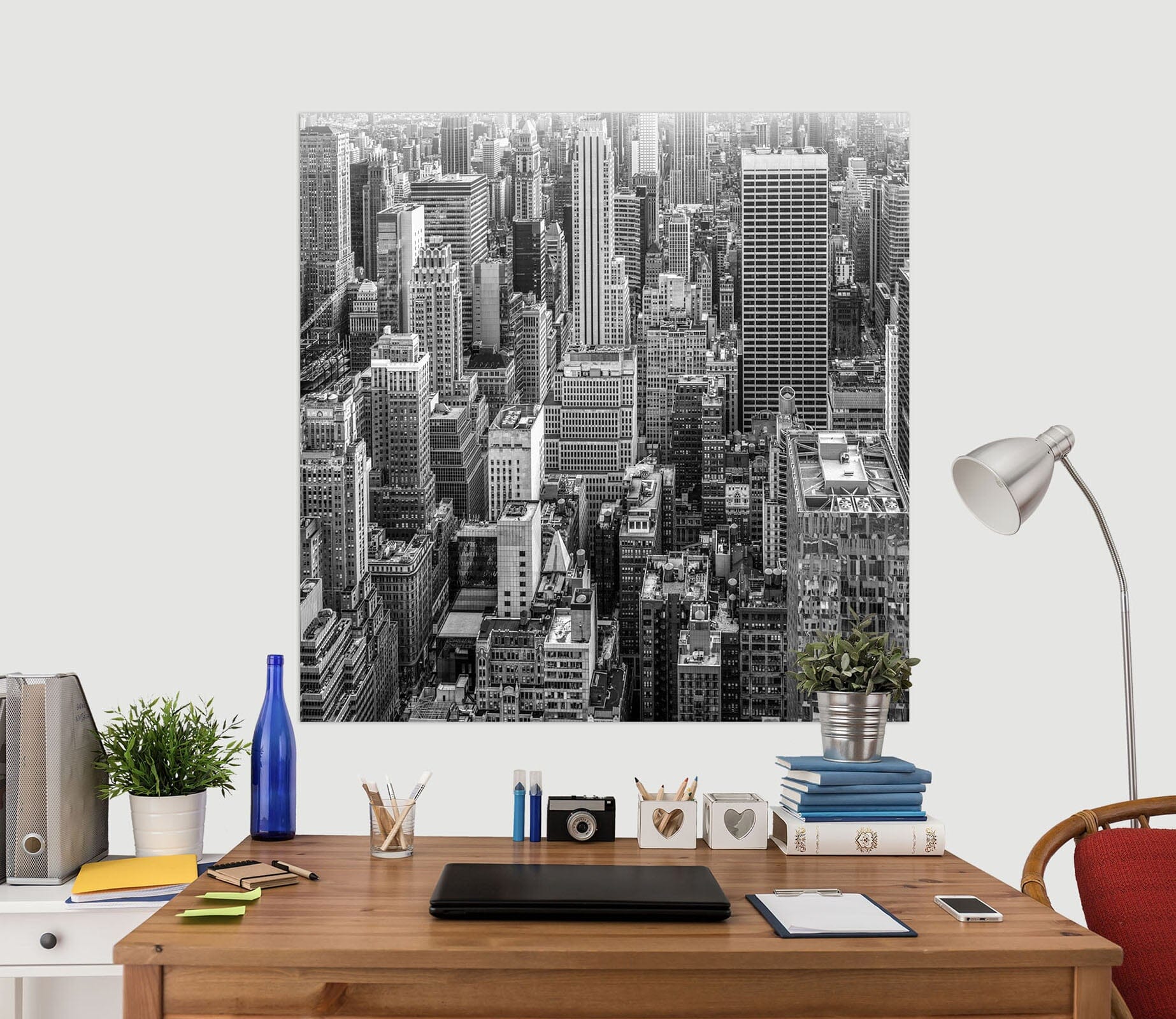 3D Grey City 187 Marco Carmassi Wall Sticker Wallpaper AJ Wallpaper 2 
