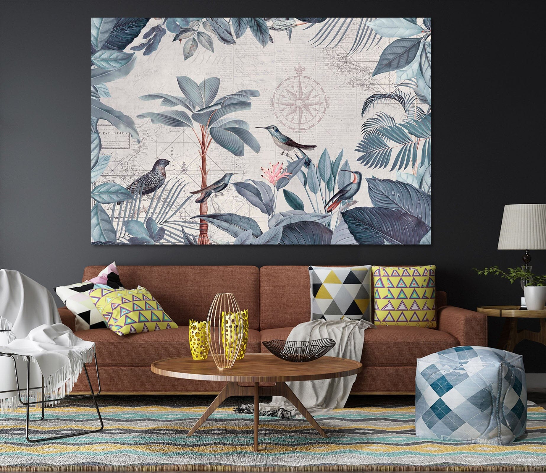 3D Bird Family 119 Andrea haase Wall Sticker Wallpaper AJ Wallpaper 2 