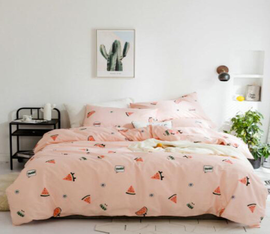 3D Small Watermelon 20325 Bed Pillowcases Quilt