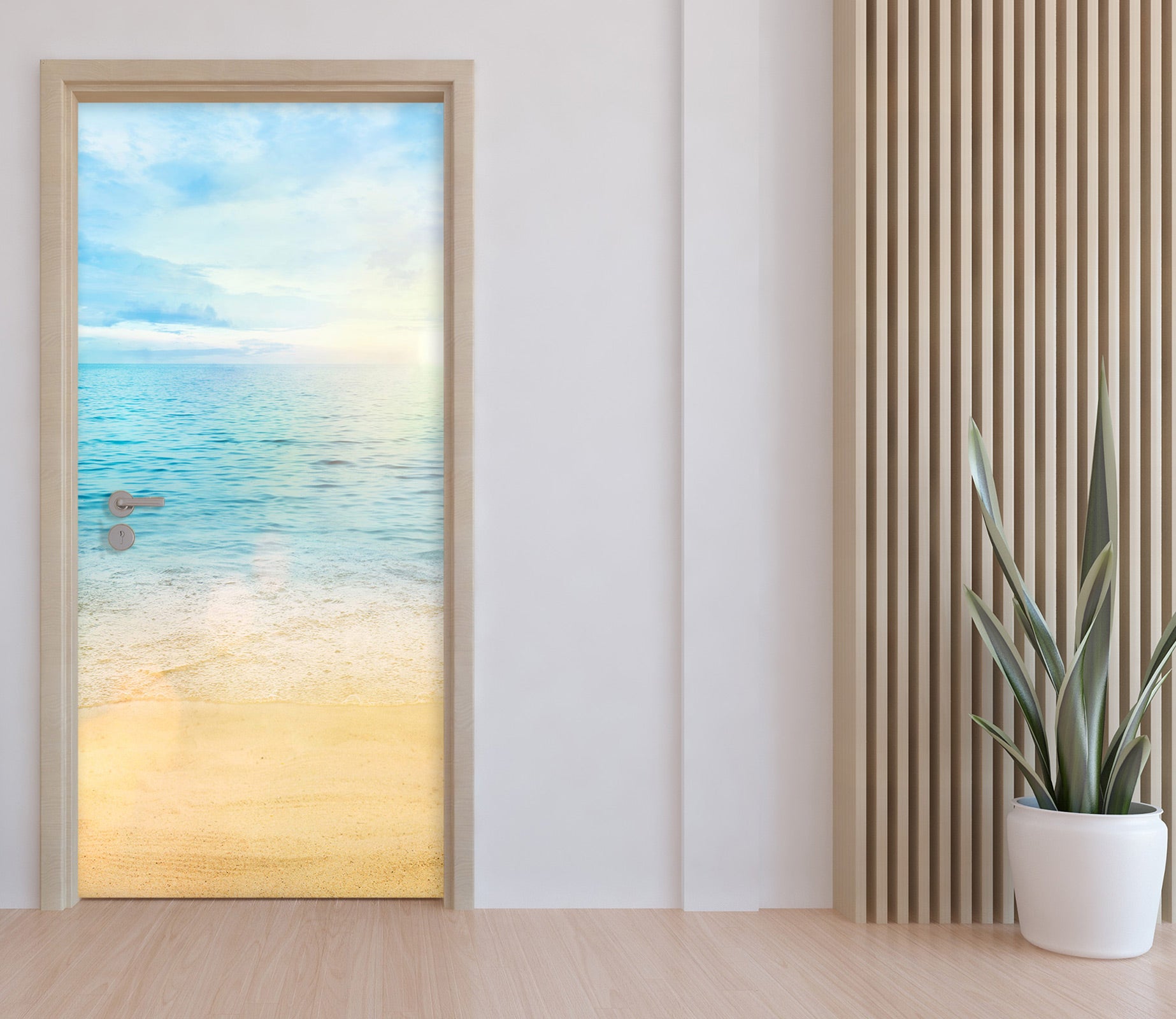 3D Beach 23102 Door Mural