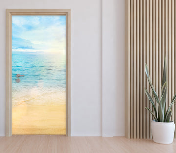 3D Beach 23102 Door Mural