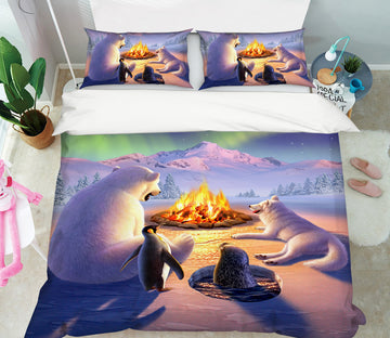 3D Polar Pals 86010 Jerry LoFaro bedding Bed Pillowcases Quilt