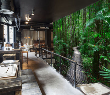 3D Forest Path 326 Wall Murals Wallpaper AJ Wallpaper 2 