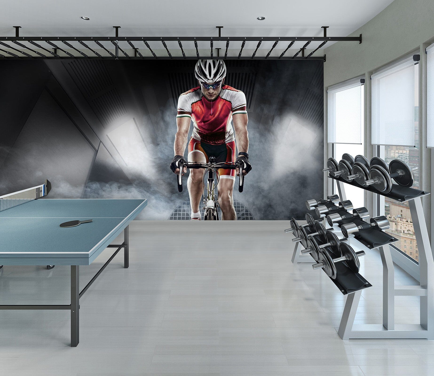 3D Cycling 269 Wall Murals Wallpaper AJ Wallpaper 2 