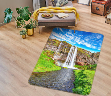 3D Waterfall 26049 Non Slip Rug Mat