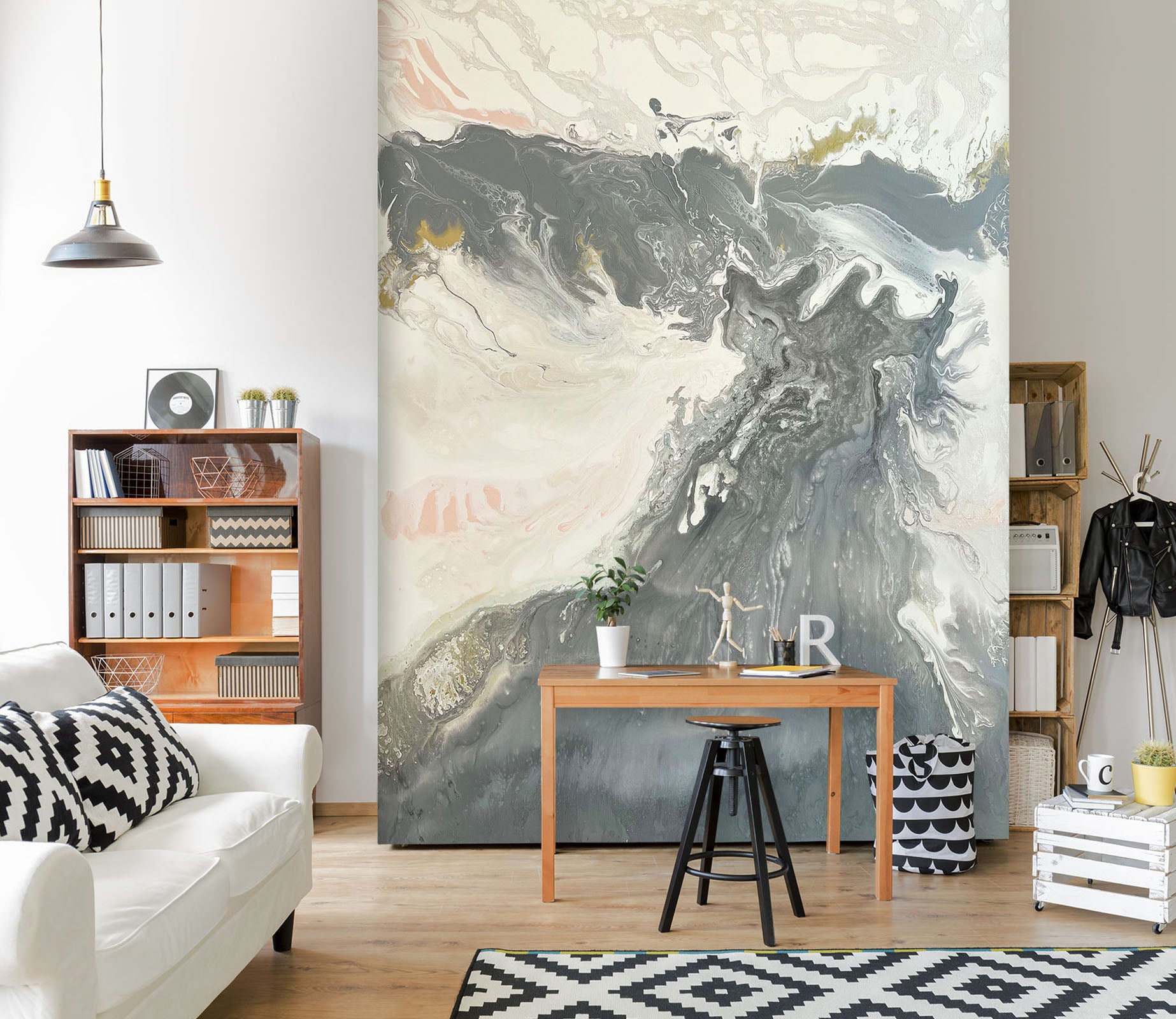 3D Ink Smudge 3015 Skromova Marina Wall Mural Wall Murals