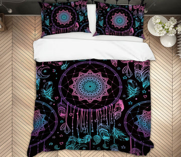 3D Dream Catcher Pattern 15039 Bed Pillowcases Quilt