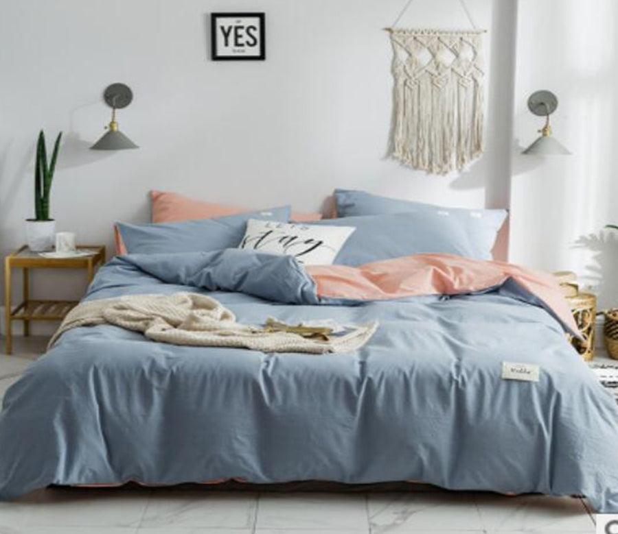 3D Blue 15056 Bed Pillowcases Quilt