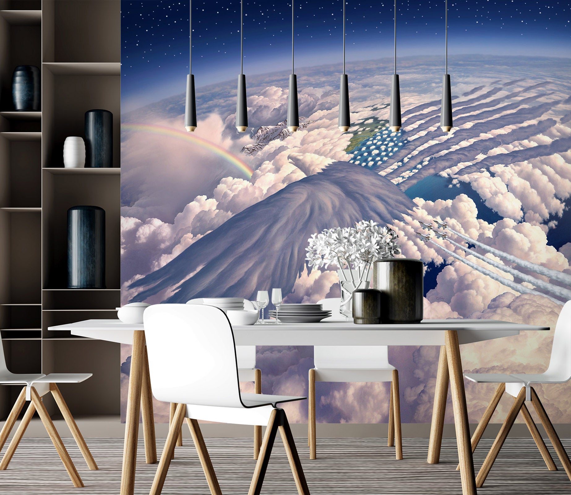3D Clouds 85020 Jerry LoFaro Wall Mural Wall Murals
