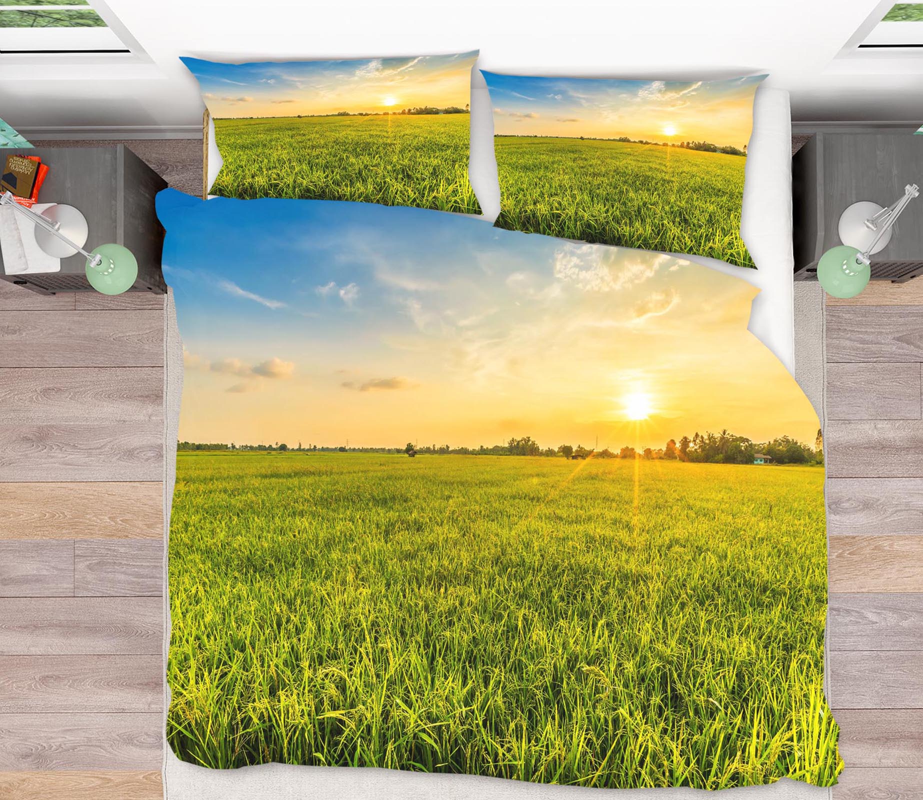 3D Grass 61002 Bed Pillowcases Quilt