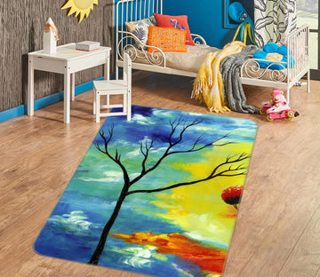3D Dead Tree 76169 Non Slip Rug Mat