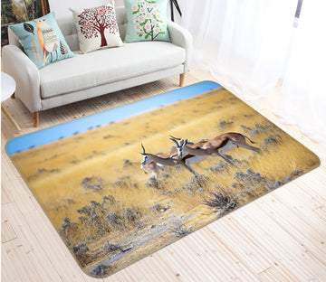 3D Antelope Shadow 631 Animal Non Slip Rug Mat Mat AJ Creativity Home 