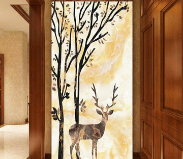 3D Fawn 439 Wall Murals Wallpaper AJ Wallpaper 2 