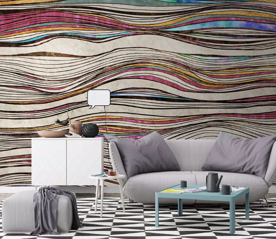 3D Color Wave 2127 Wall Murals Wallpaper AJ Wallpaper 2 