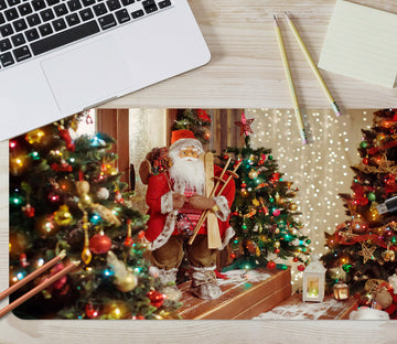3D Santa Tree 51207 Christmas Desk Mat Xmas