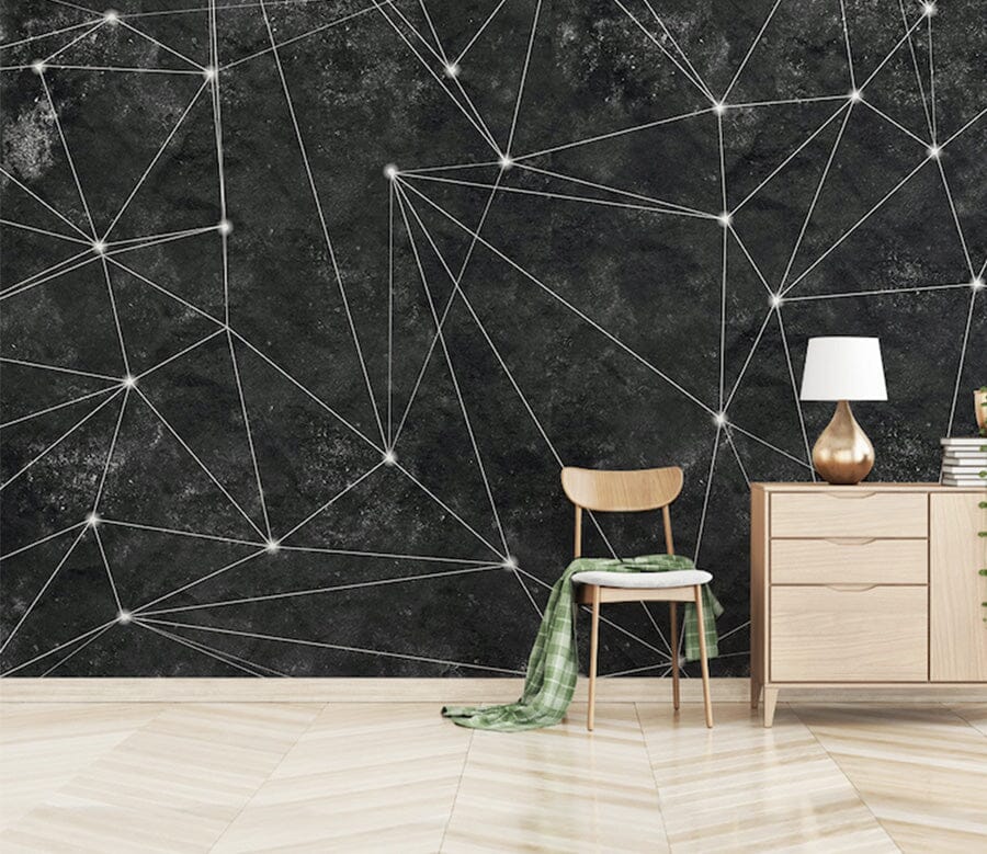 3D Triangle Light Spot WG092 Wall Murals Wallpaper AJ Wallpaper 2 