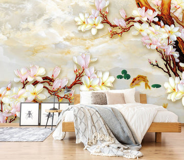 3D Flower Bird 1481 Wall Murals Wallpaper AJ Wallpaper 2 