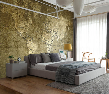 3D Fine Drawing 2028 World Map Wall Murals Wallpaper AJ Wallpaper 2 