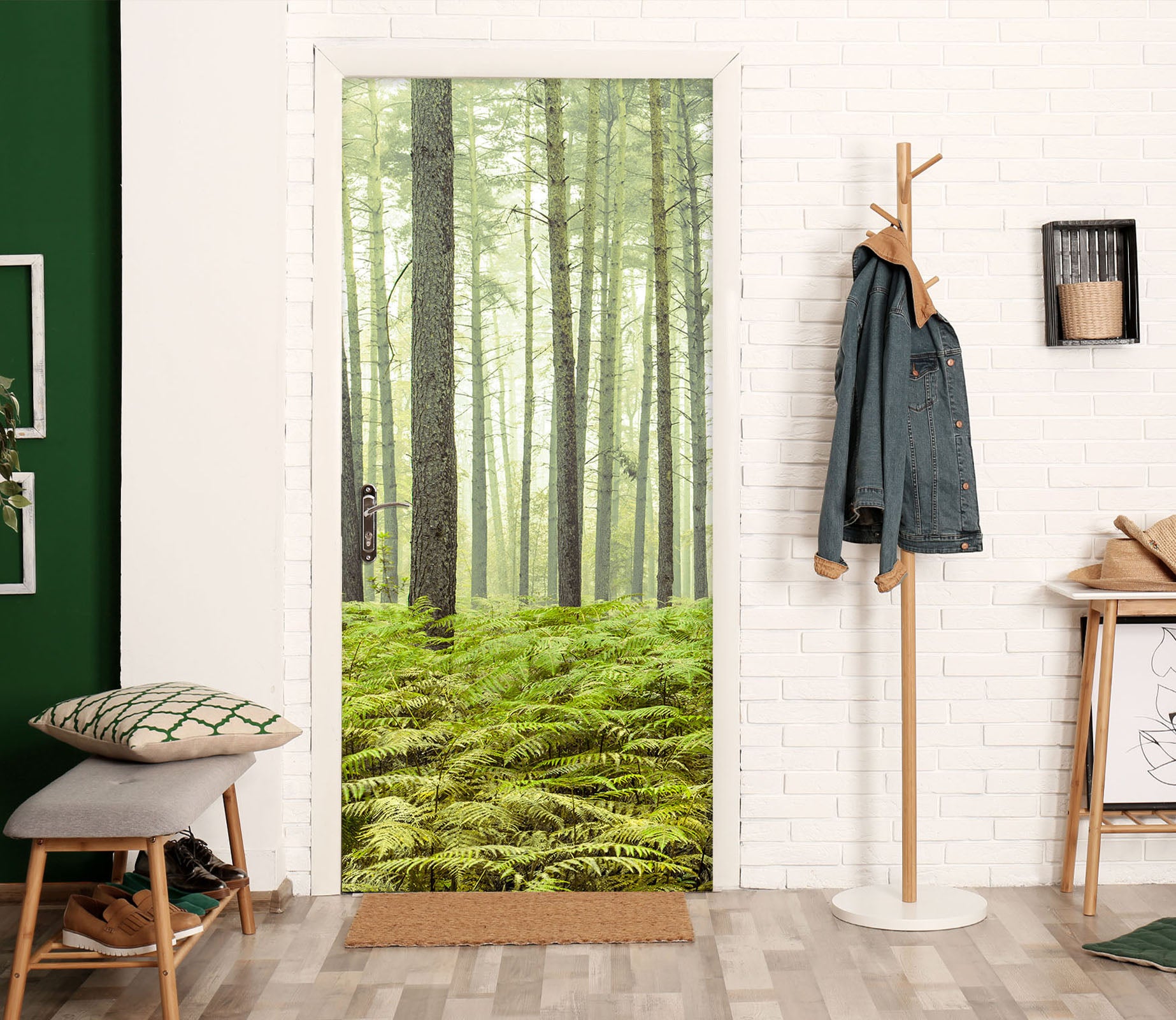 3D Forest 101126 Assaf Frank Door Mural