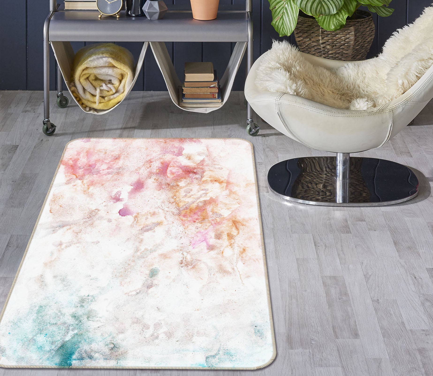 3D Pattern 27152 Non Slip Rug Mat