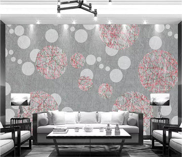 3D Colored Circle 1342 Wall Murals Wallpaper AJ Wallpaper 2 